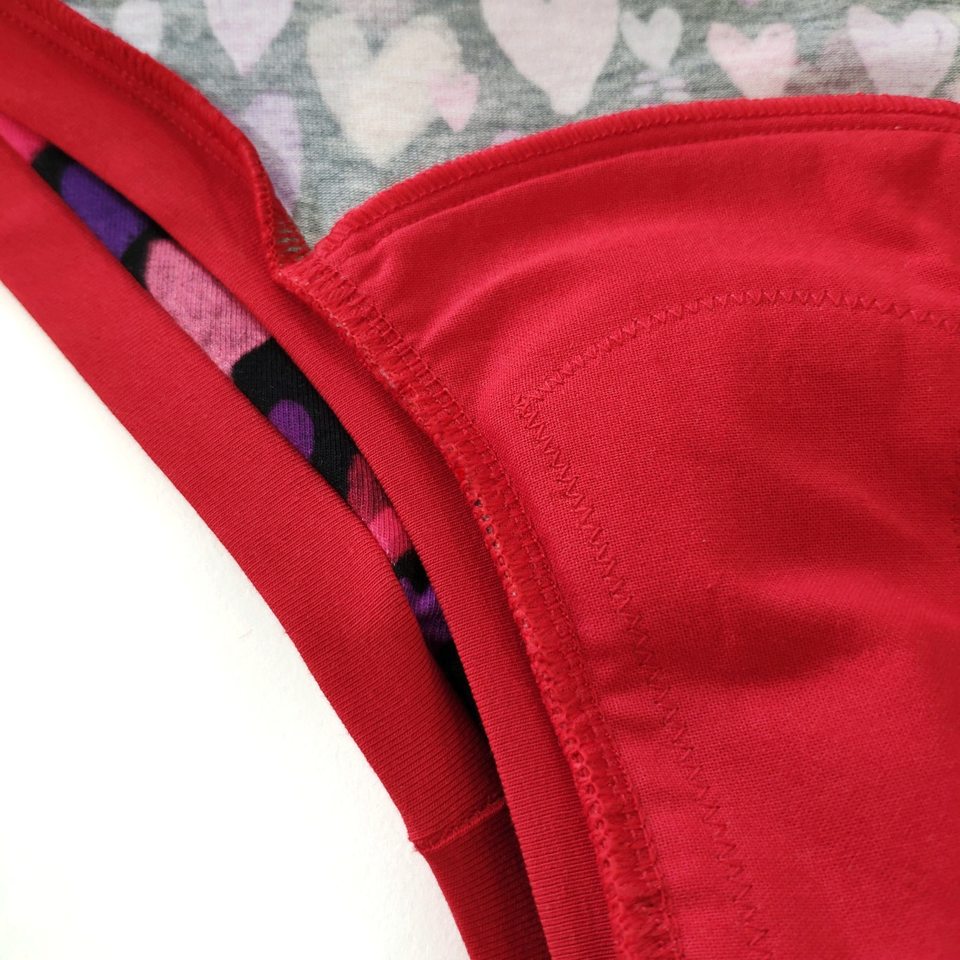 Braga Menstrual Útero Corazón