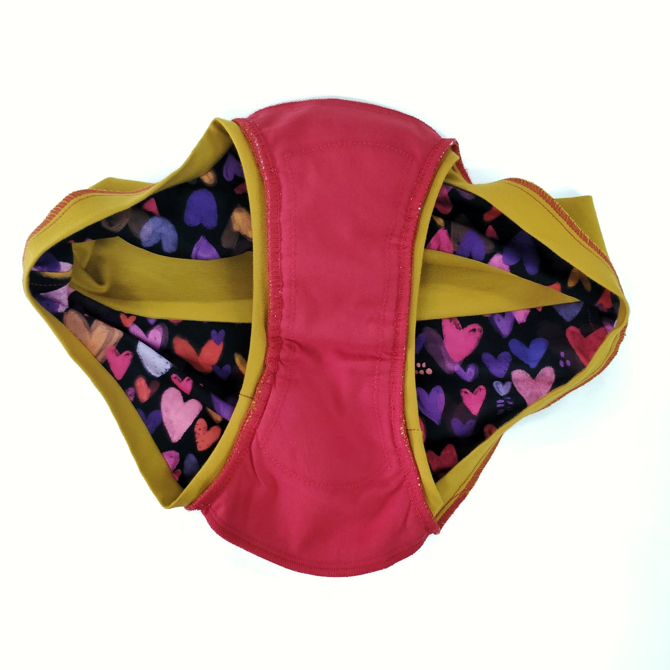 Braga Menstrual Útero Corazón