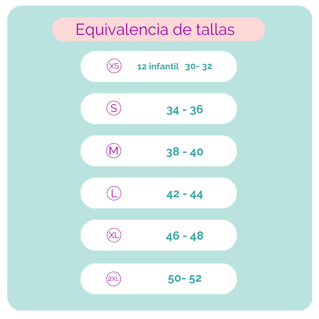 Braga Menstrual Grana verd Aqua